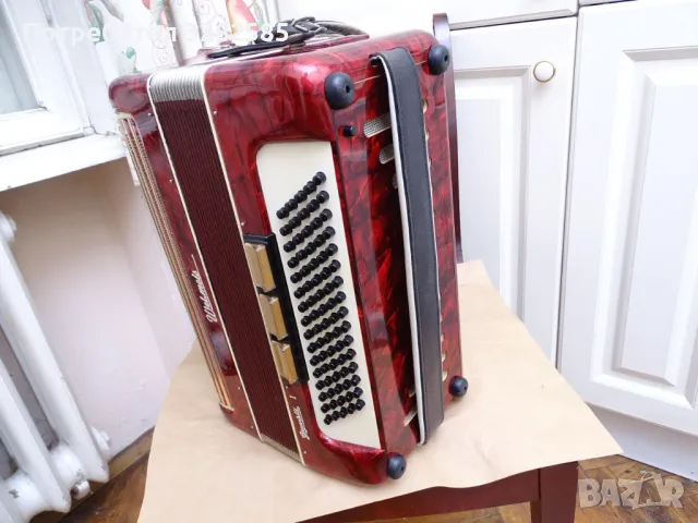 Акордеон Велтмайстер Гигантили 80 баса, снимка 13 - Акордеони - 48847207