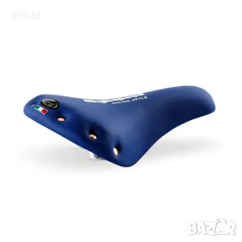 Седалка за велосипед Selle Monte Grappa Singlespeed, Синя, Made in ITALY