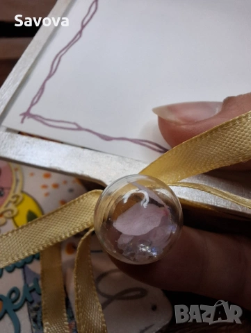 Дървена картичка плик за рожден ден "Diamonds", снимка 4 - Подаръци за рожден ден - 53905838