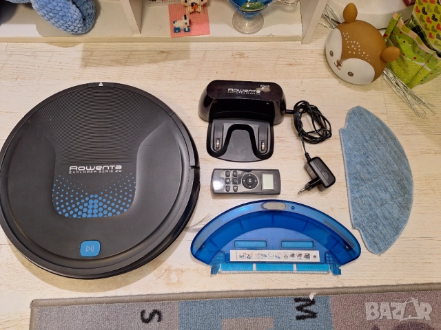 Робот прахосмукачка Rowenta с моп и вода