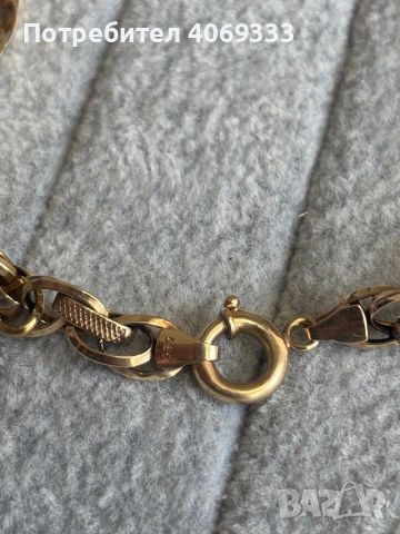 Златно колие 12.2 гр 14к 52см, снимка 11 - Колиета, медальони, синджири - 54172375