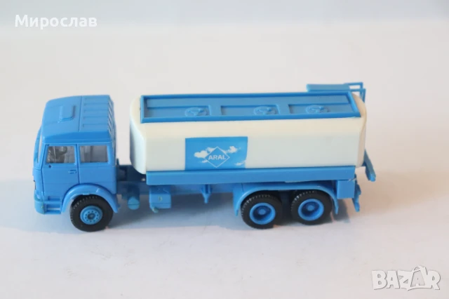 HERPA 1:87 H0 IVECO MAGIRUS ЦИСТЕРНА КАМИОН МОДЕЛ, снимка 2 - Колекции - 50496454