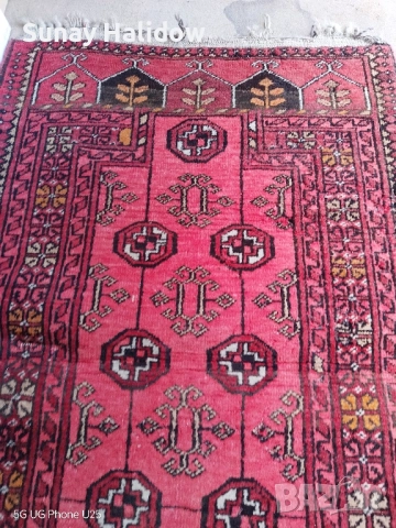 ръчно тъкани кафказко килимче, снимка 5 - Пътеки - 51756266