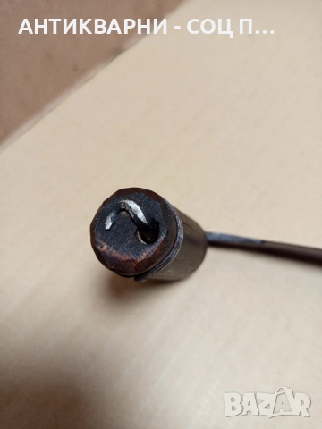 Стар Ръчно Кован Дърводелски Рукан., снимка 6 - Антикварни и старинни предмети - 51556584