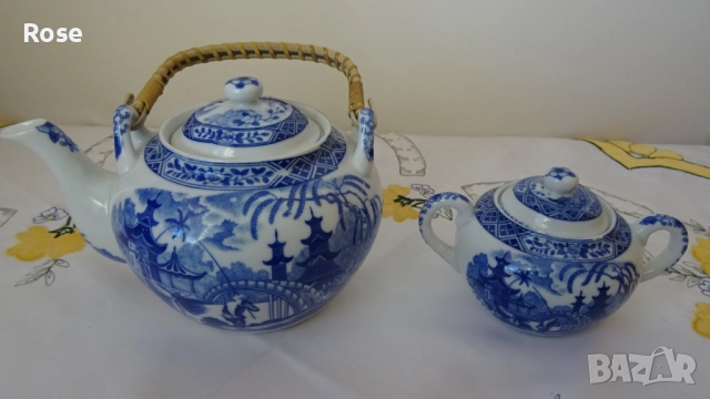 Чайник и захарница  (Nippon),  Япония.                            