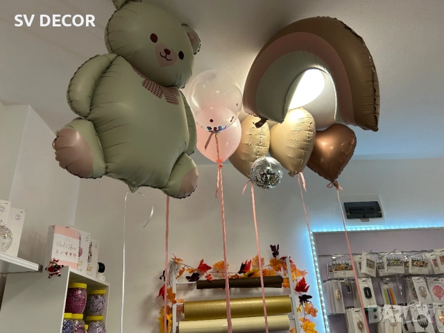 Балони с хелий , снимка 5 - Декорация - 52921684