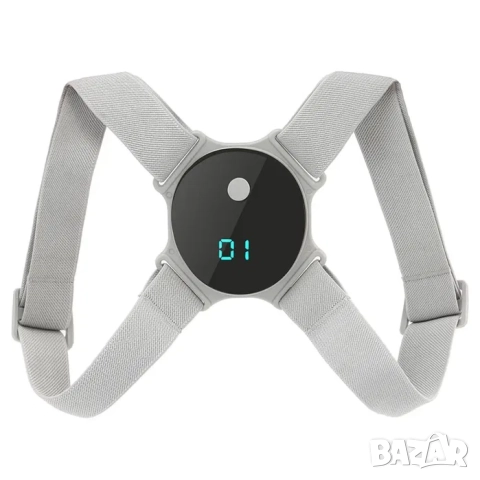 Колан за коригиране на стойка с вибрация, прав гръб против изкривяване