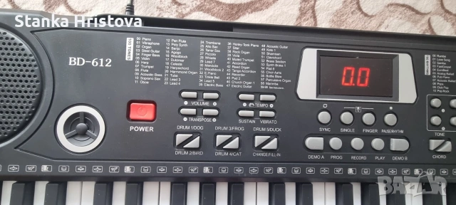 Електронен клавир 61тона/ клавиши., снимка 6 - Друга електроника - 53495755