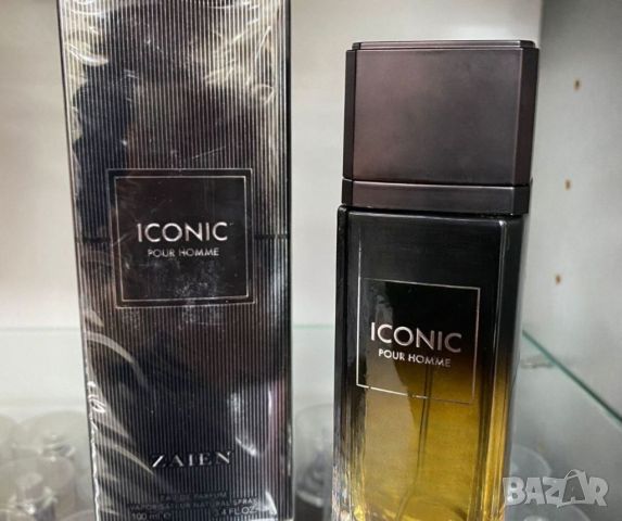 Мъжки парфюм ICONIC Pour Homme ZAIEN 100 ml, снимка 5 - Мъжки парфюми - 46816546