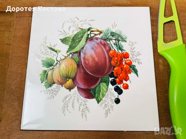 Красива голяма дъска за сирена от Англия , снимка 2 - Антикварни и старинни предмети - 53408979