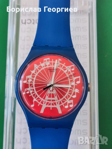 Кварц часовник Swatch prater melodies 2016 г, снимка 3 - Мъжки - 50874851