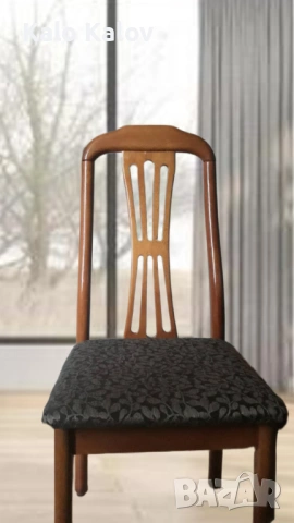 Дървен стол запазен