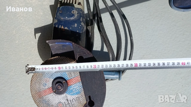 Ъглошлайф WSBA 1400 / S1 1850w-Елпром Ловеч., снимка 4 - Индустриална техника - 53888545