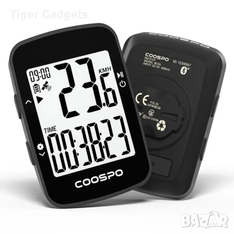 Coospo BC26 GPS велокомпютър безжичен Bluetooth водоустойчив