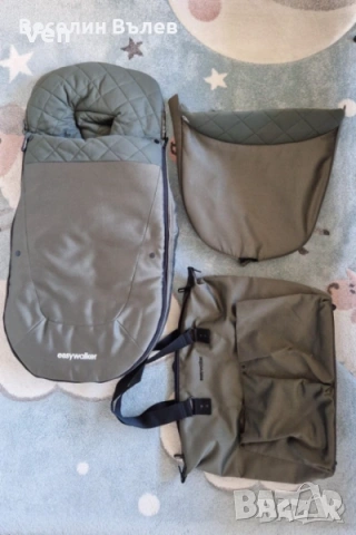 Бебешка количка Harvey 3 Premium Emerald Green, снимка 9 - Детски колички - 53902768