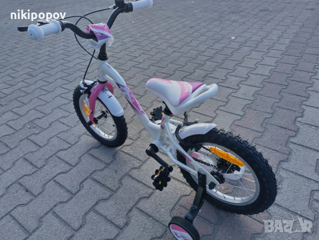 SPRINT Велосипед 14" ALICE бял, снимка 7 - Велосипеди - 53759084