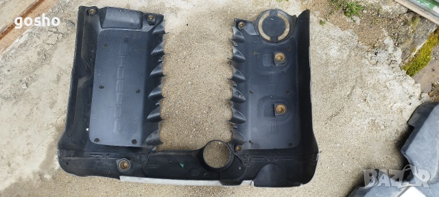 Декоративен капак двигател за Porsche Cayenne SUV I (09.2002 - 09.2010 , снимка 2 - Части - 54154978