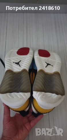 Jordan University Gold  UK 10 US 11 Mens Size 45/29см. ОРИГИНАЛ! Мъжки Маратонки!, снимка 12 - Маратонки - 51290437