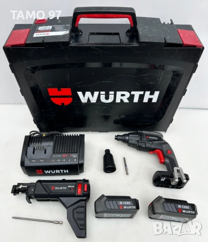 Wurth ATS 18 Automatic - Безчетков винтоверт за гипсокартон като нов!