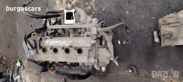 Двигател Nissan Micra 1.0-60к.с. K11 - 550лв, снимка 2 - Части - 49860325