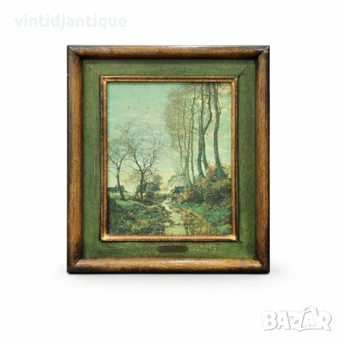 Антична картина на селски пейзаж