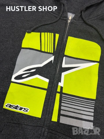 Мъжки суитшърт ALPINESTARS. Размер L, снимка 2 - Спортни дрехи, екипи - 53936380