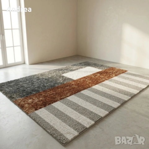 модерен килим с 3D ефект 120смх160см, снимка 4 - Килими - 54193392