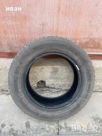 Continental winter contact 195/65/15, снимка 2 - Гуми и джанти - 53934376
