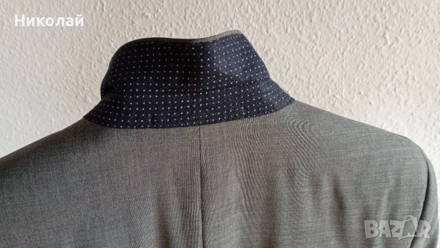 Мъжко сако 100% студена вълна + подарък, снимка 13 - Сака - 53605375