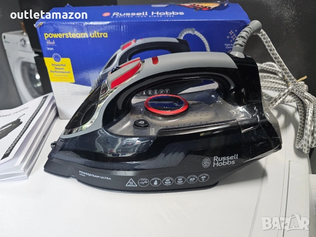 Ютия Russell Hobbs PowerSteam Ultra , снимка 2 - Ютии - 53436637