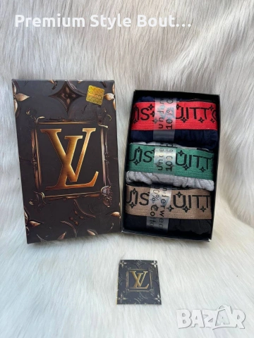 бельо в кутия  kenzo diesel hugo boss calvin klein moncler louis vuitton , снимка 4 - Бельо - 53927096