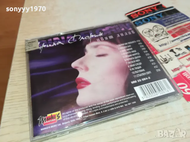 купувам-ИРИНА ФЛОРИН 1996 МАРКОС МЮЗИК ЦД 2204251652, снимка 8 - CD дискове - 49991302