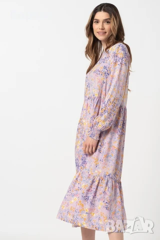 Tom Tailor нова с етикет лилава рокля, снимка 13 - Рокли - 51285531