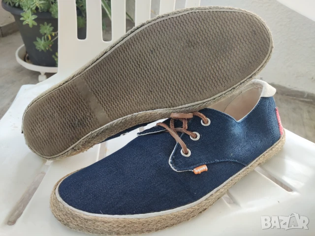 дънкови кецове Superdry Navy Blue SKIPPER, снимка 8 - Кецове - 50784555