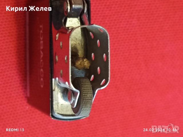 Метална запалка тип ZIPPO работи иска зареждане за КОЛЕКЦИЯ 33084, снимка 6 - Запалки - 53602446