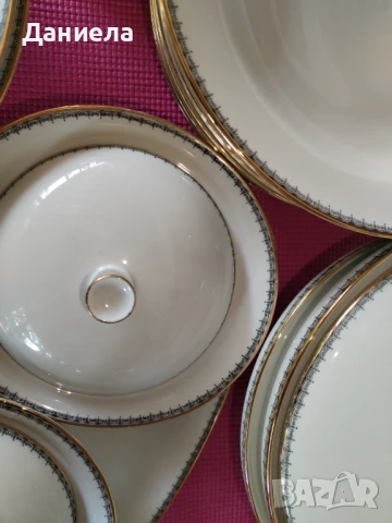 Порцеланов сервиз от 1935 г. - 34 части, снимка 5 - Сервизи - 50689987