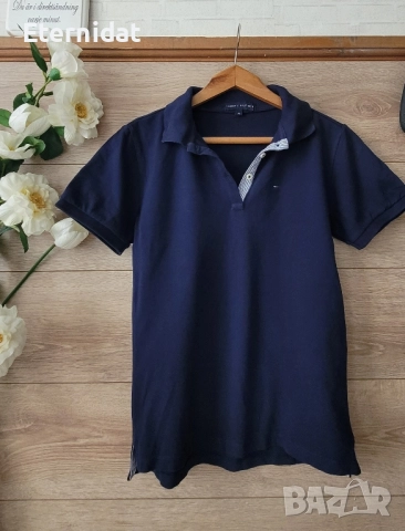 Оригинална тениска с яка TOMMY HILFIGER , снимка 5 - Тениски - 51482896