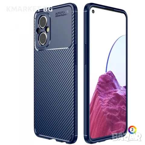 Oppo Reno7 Lite 5G Удароустойчив Carbon Fiber Калъф и Протектор, снимка 6 - Калъфи, кейсове - 47853808