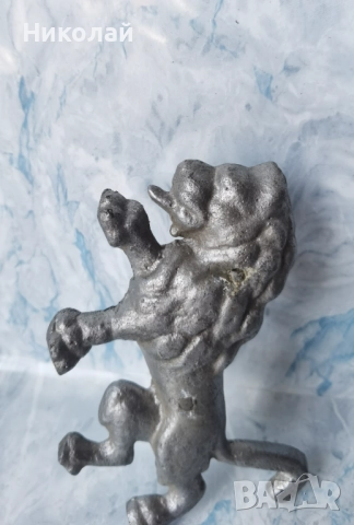 Стара Метална Отливка Лъв за Декорация, снимка 4 - Антикварни и старинни предмети - 52311243