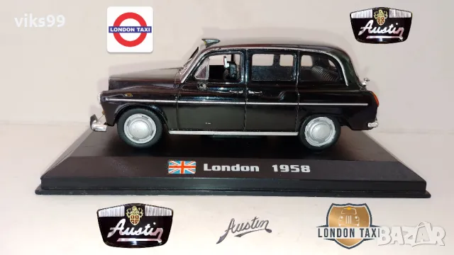 AmerCom London Taxi Austin FX4 1958 1:43, снимка 1 - Колекции - 48176895