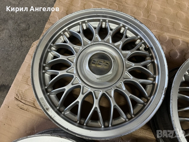 Джанти BBS 15 цола 4x100 от VW Golf 3, снимка 10 - Гуми и джанти - 53865347