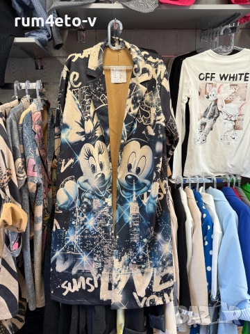 Манто Дисни в много десени , снимка 11 - Палта, манта - 51771077