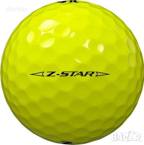 Топки за голф Srixon Z Star 8, Премиум голф аксесоари, 4х3 броя, жълти, снимка 3 - Голф - 45175147