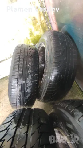 Гуми с джанти 15 5х110 opel astra zafira , снимка 2 - Гуми и джанти - 49943742