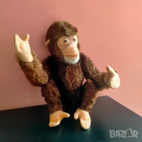 Колекционерска мека играчка Steiff Jocko Monkey 5335.03, снимка 3 - Колекции - 46427823