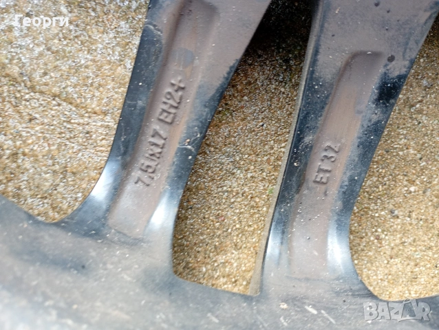 Джанти 17 5x120 7.5J ET32, снимка 2 - Гуми и джанти - 53426411