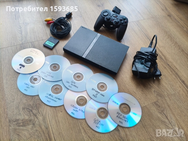 Хакнат Playstation 2 с много игри