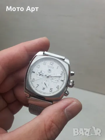 Автоматичен Часовник TAG HEUER Monza Calibre 36 Работещ, снимка 2 - Мъжки - 46957584