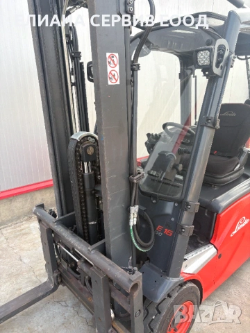 Електрокар Linde E16 EVO, снимка 2 - Индустриална техника - 52922482