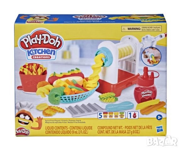 Play Doh - Комплект къдрави картофки